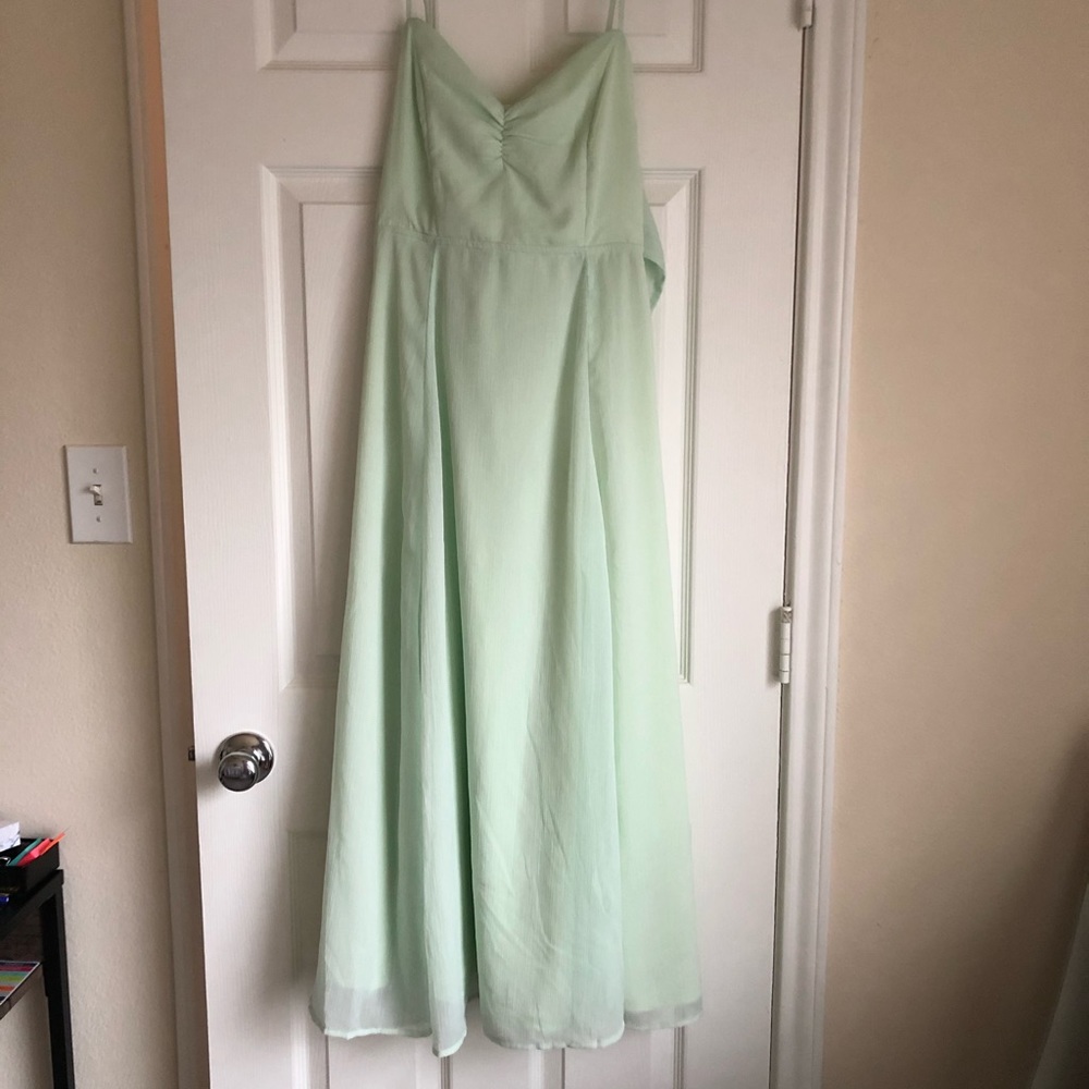 SOLD Pastel Green Dress